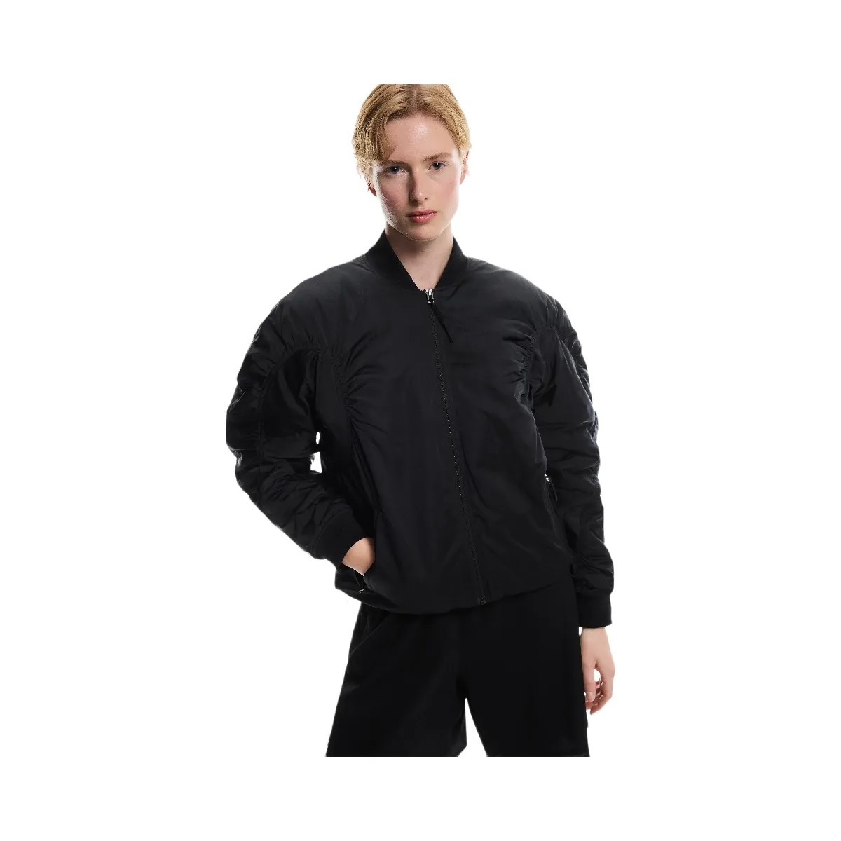 On Bomber Jacket Black - HypeFly India View 2