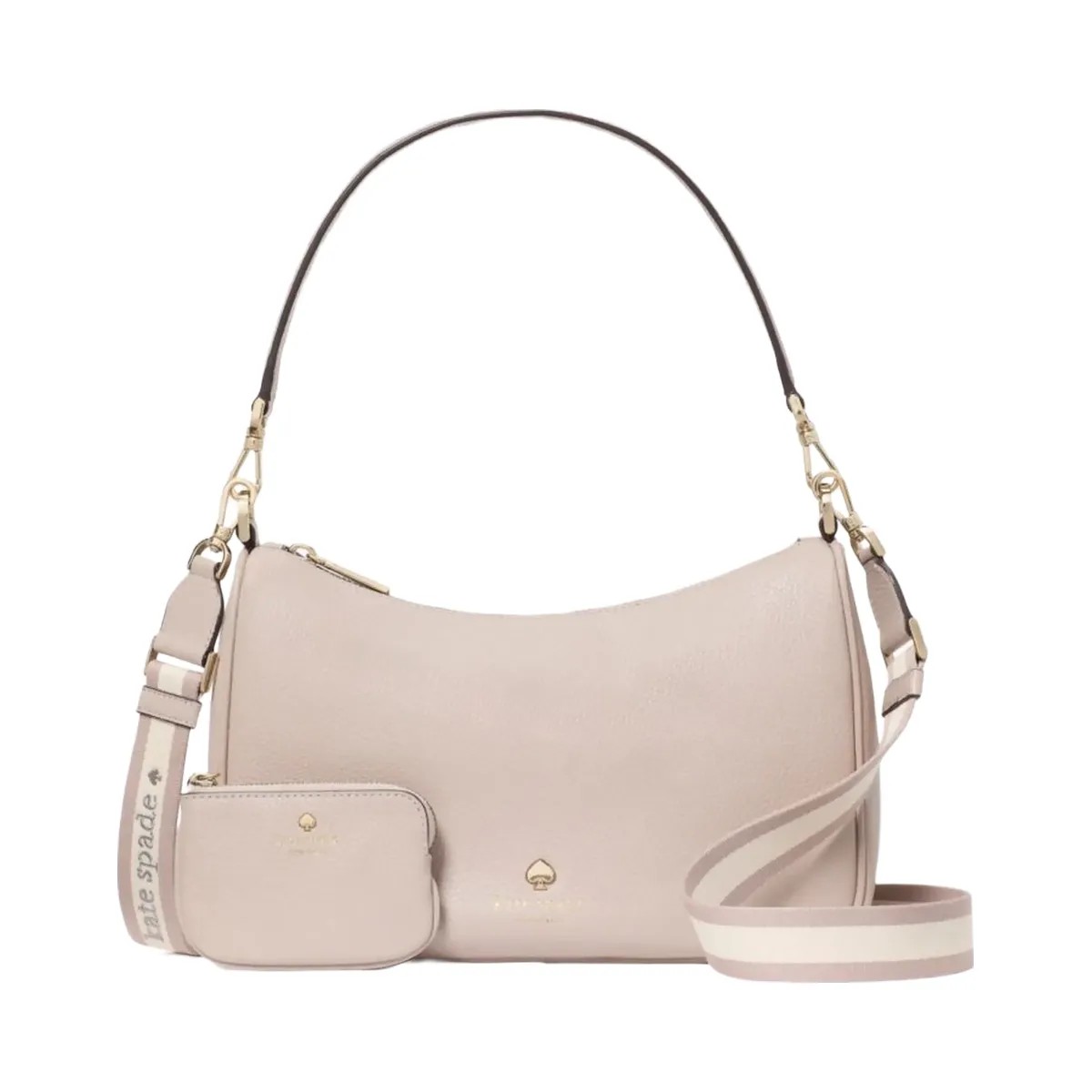 Kate Spade Emma Shoulder Bag Cozy Grey - HypeFly India View 1