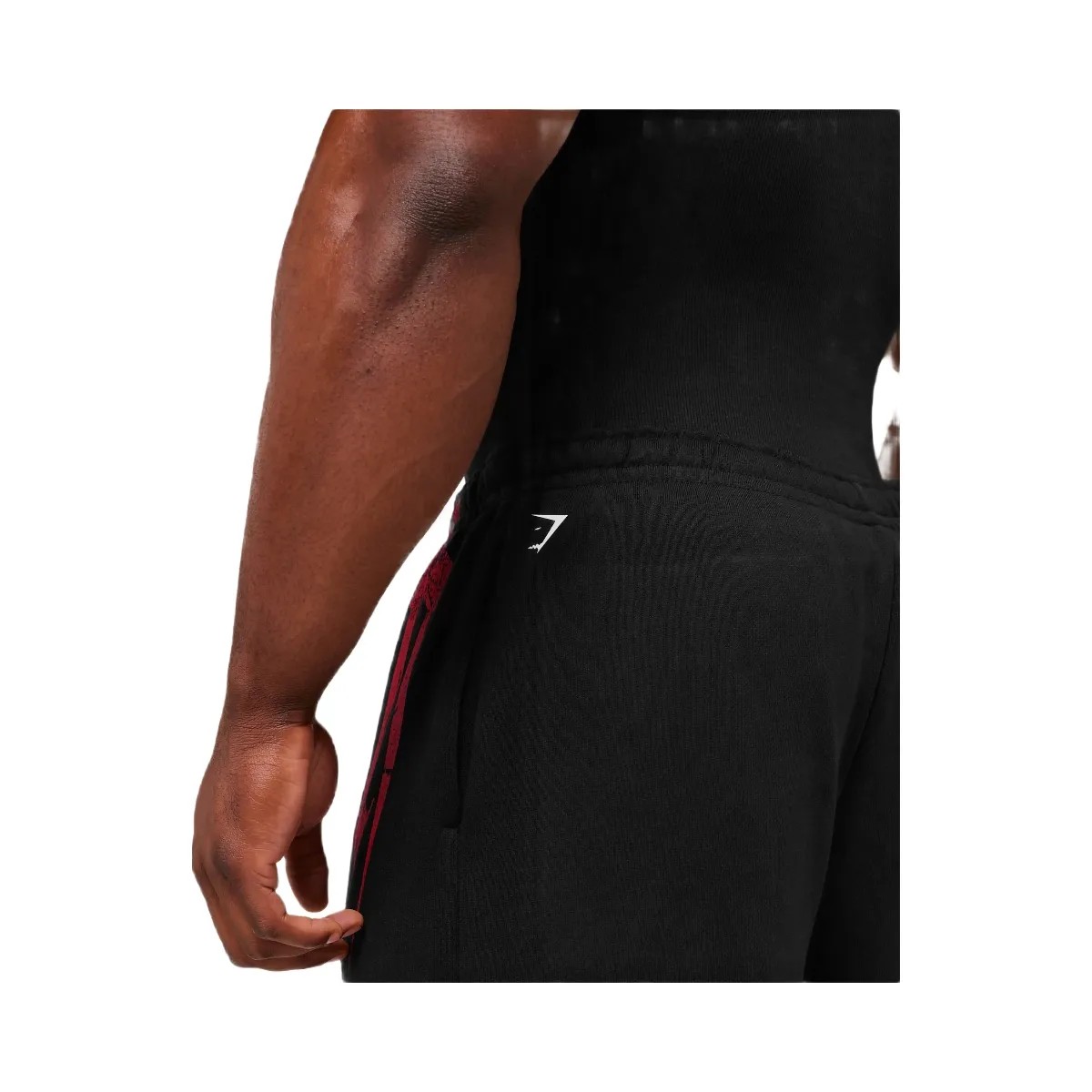 Gymshark Fade Graphic Straight Leg Jogger - GS Black - HypeFly India View 6