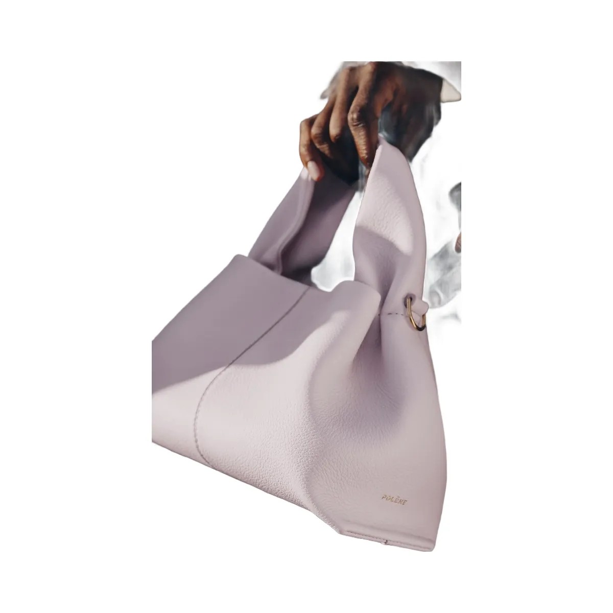 Polene Numero Neuf Mini Textured Wisteria - HypeFly India View 3