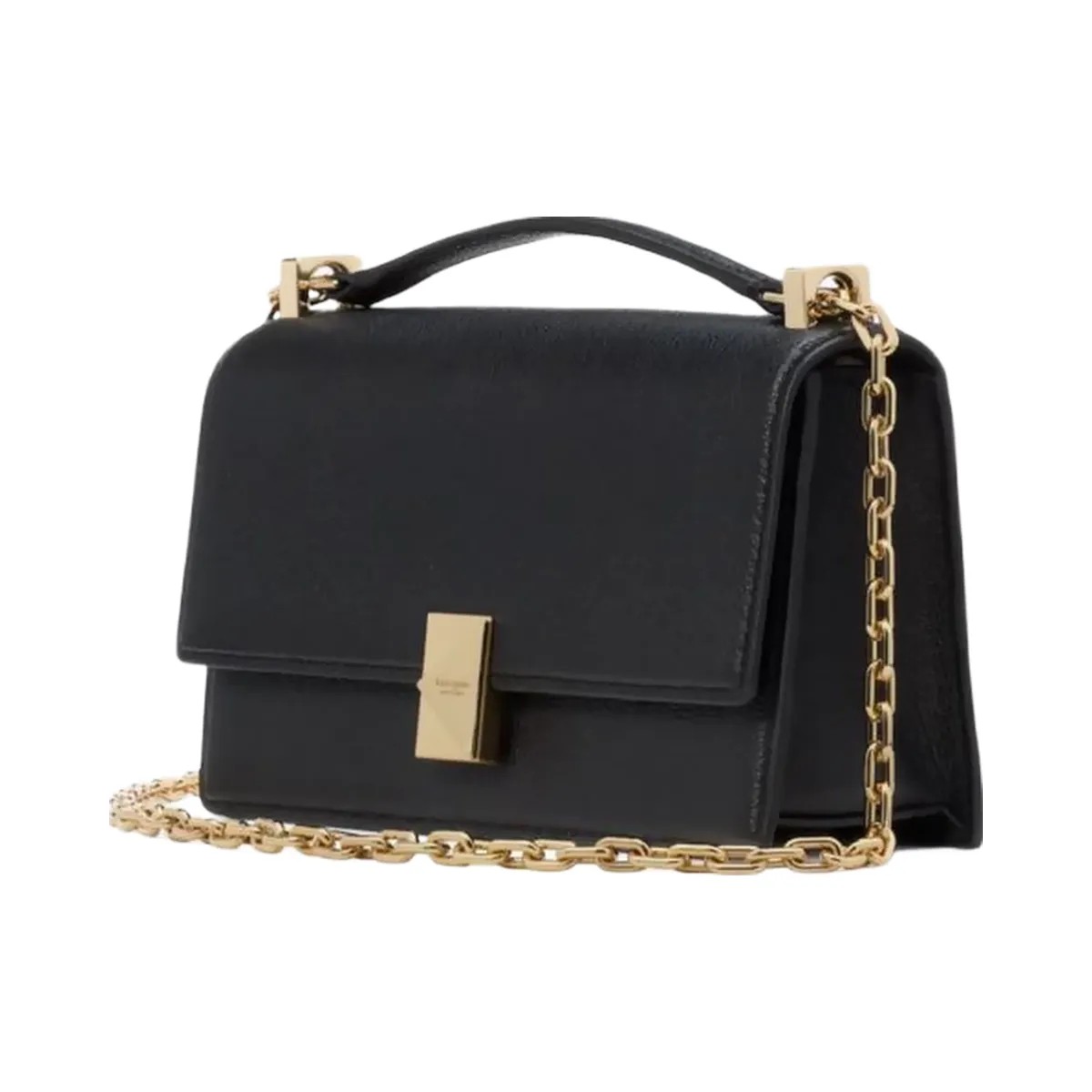 Kate Spade Deco Mini Flap Chain Crossbody Black - HypeFly India View 1