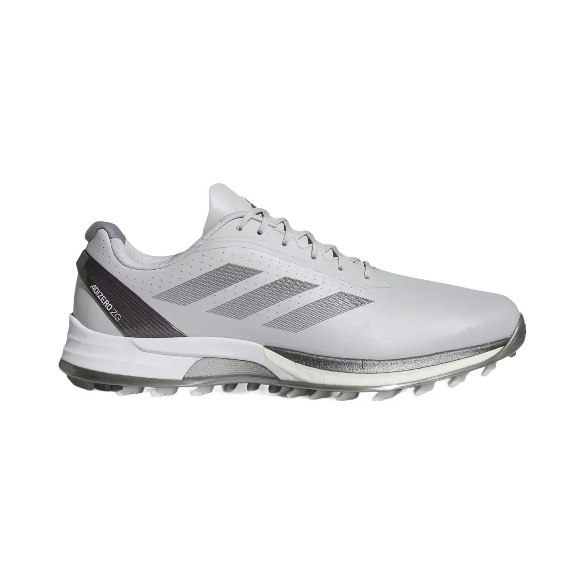Adidas Adizero Zg Spikeless Golf Light Solid Grey Iron Metallic - HypeFly India View 1