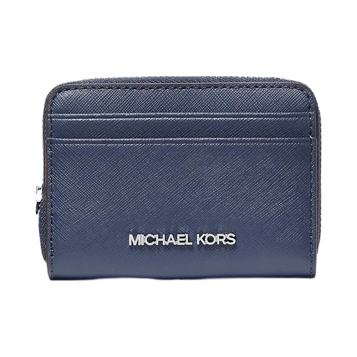 Michael Kors Jet Set Travel Medium Saffiano Leather Wallet Navy - HypeFly India View 1