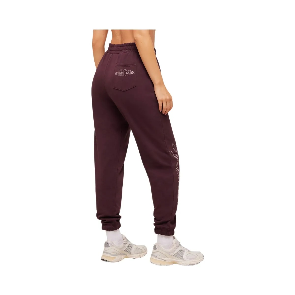 Gymshark All Seasons Graphic Jogger - GS Cherry Purple - HypeFly India View 2