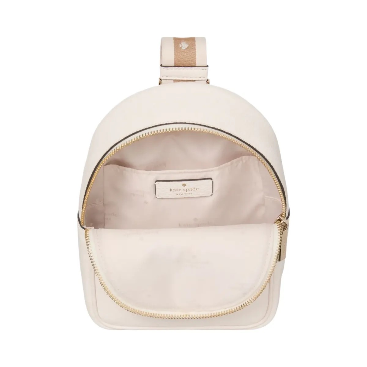 Kate Spade Emma Small Backpack Parchment - HypeFly India View 4