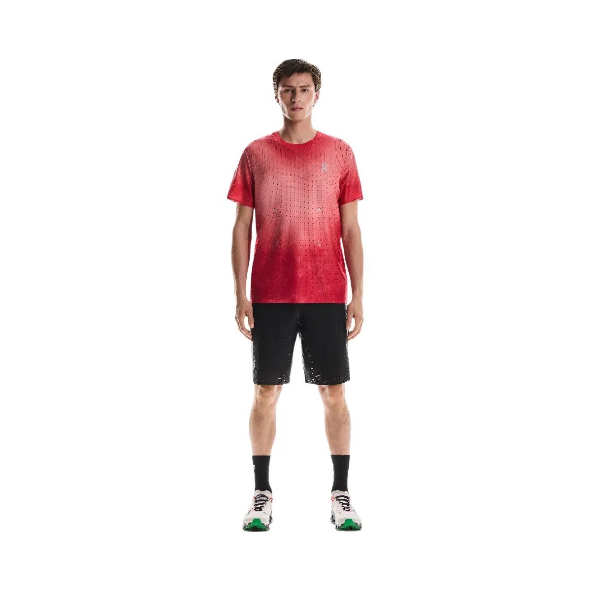 On Pace Mesh Shorts Black - HypeFly India View 4