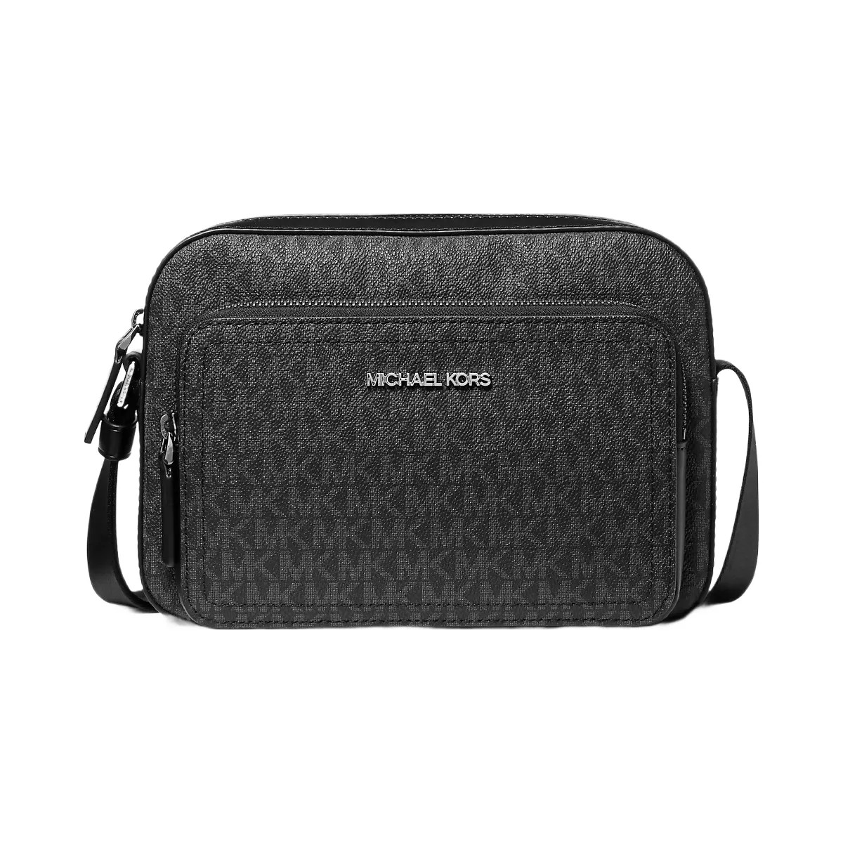 Michael Kors Cooper Signature Logo Utility Crossbody Bag Black - HypeFly India View 1