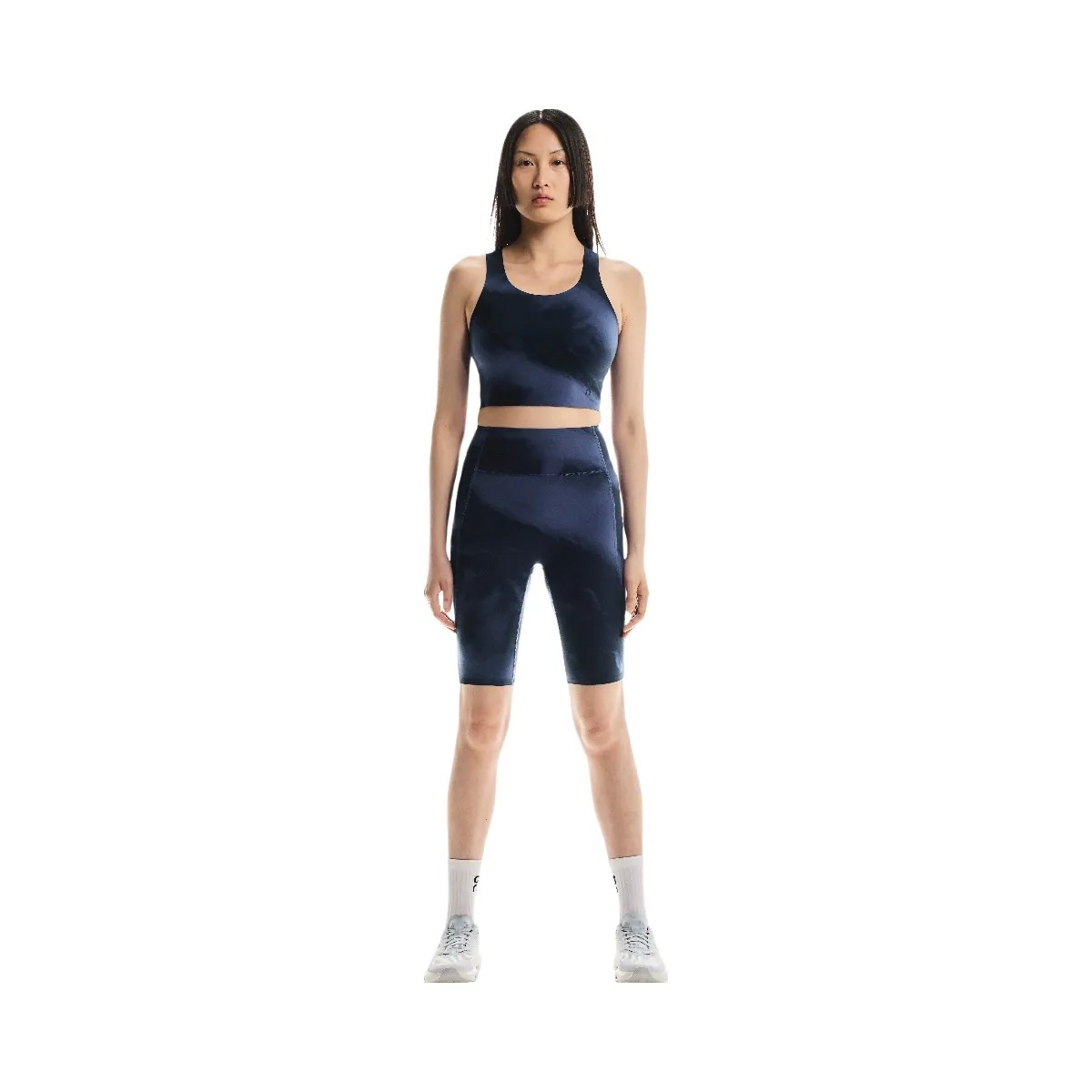 On Studio Open Back Crop Acai | Navy - HypeFly India View 2