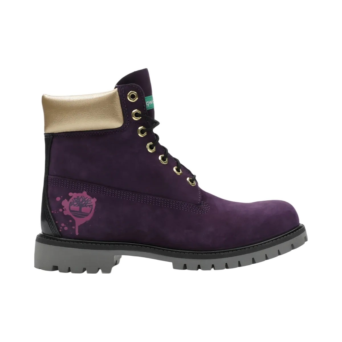 Timberland Hip Hop Royalty Boot Dark Purple Nubuck - HypeFly India View 1