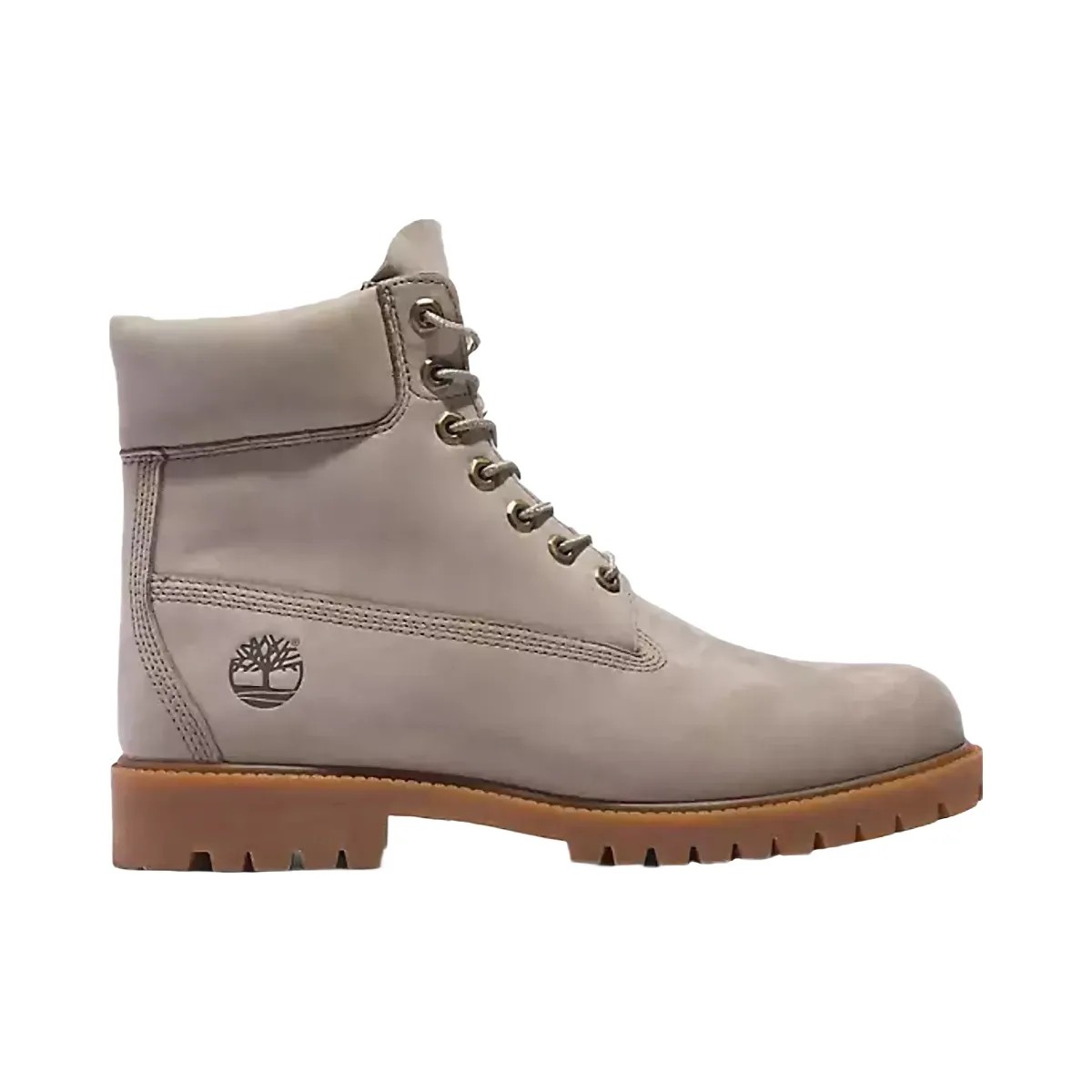 Timberland Heritage 6 Inch Lace Up Waterproof Light Taupe Nubuck - HypeFly India View 1