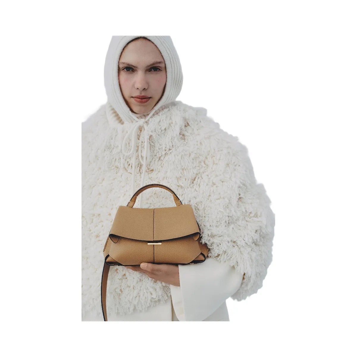 Polene Mokki Mini Textured Ocher - HypeFly India View 2