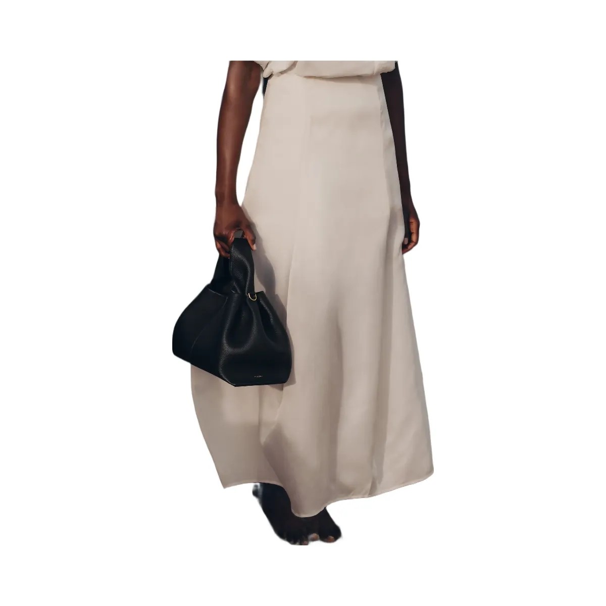 Polene Numero Neuf Textured Black - HypeFly India View 3