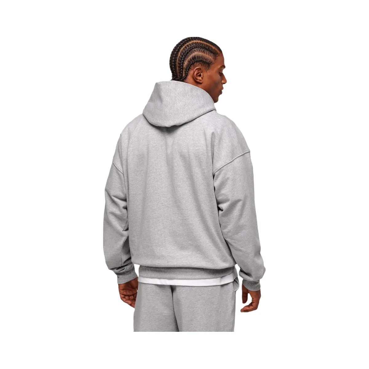 Gymshark GSLC Hoodie - Light Grey Core Marl - HypeFly India View 2