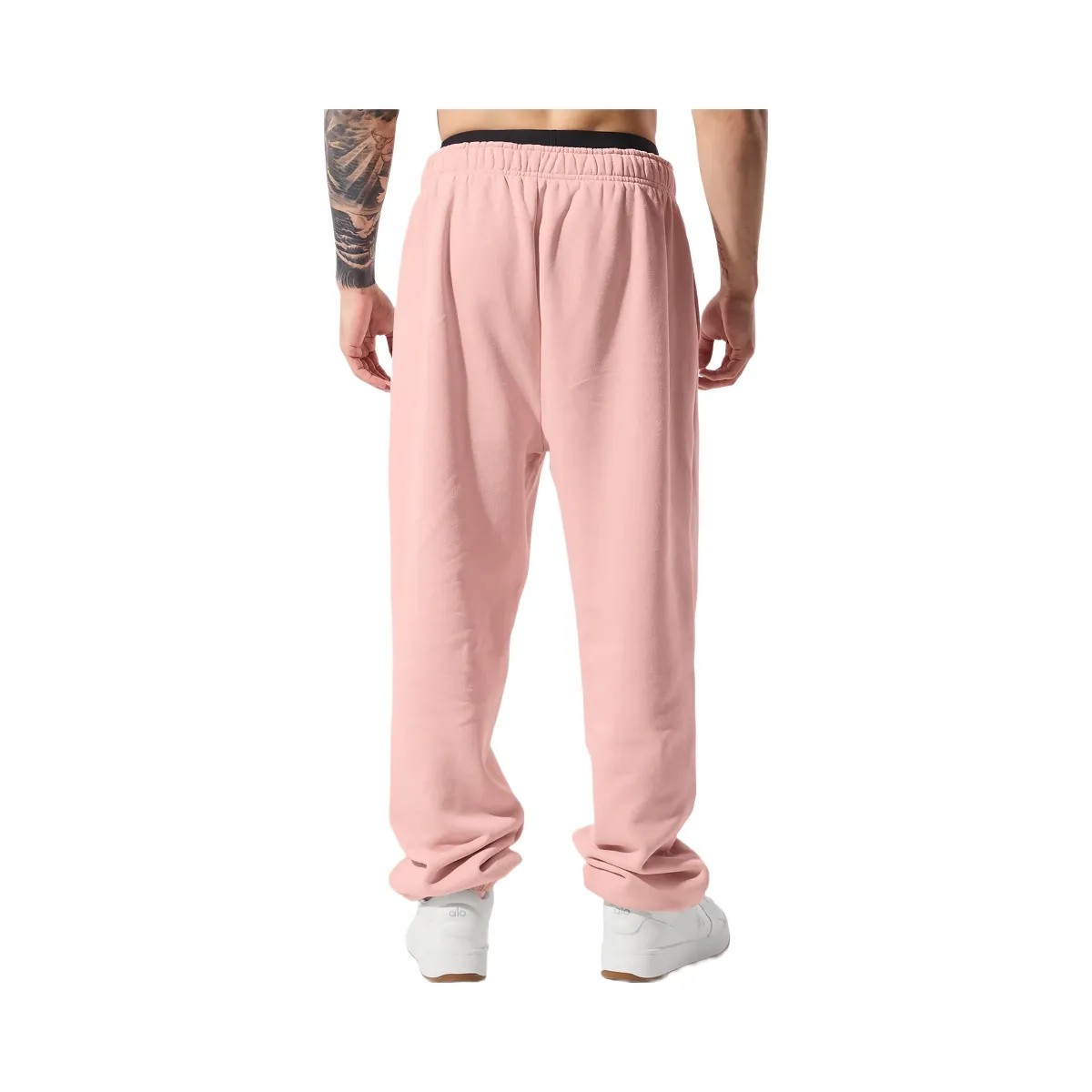 Alo Men's Accolade Sweatpant - Pink Quartz - HypeFly India View 3