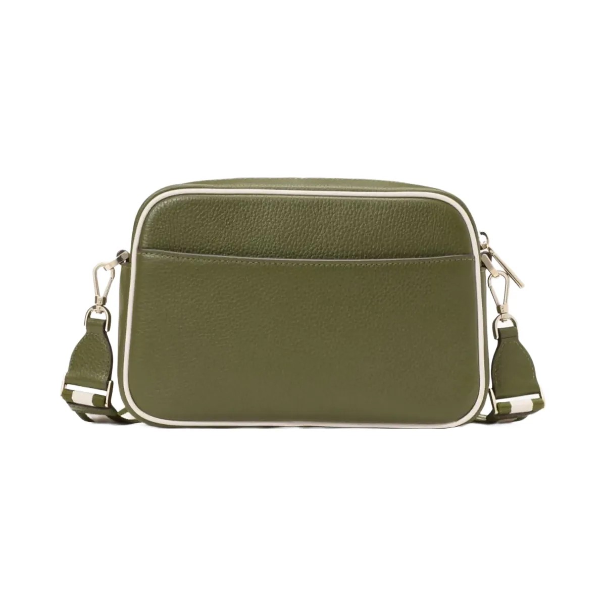 Kate Spade Emma Colorblock Pebbled Leather Large Crossbody Enchanted Green Multi - HypeFly India View 4