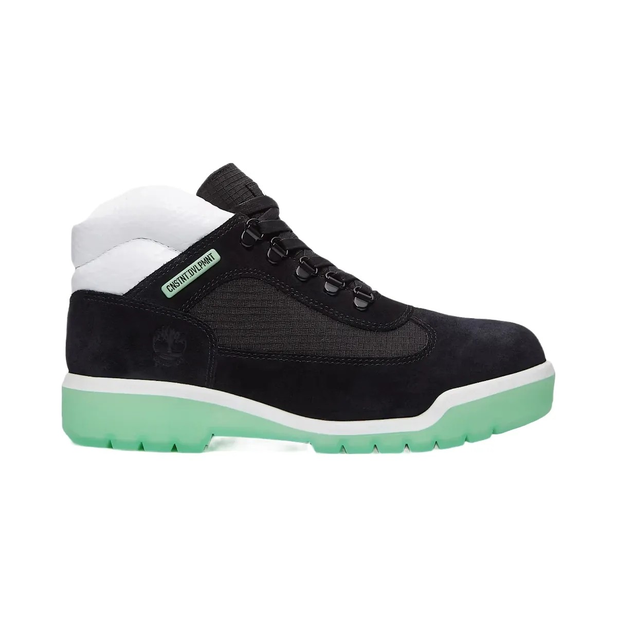 Timberland Field Boot Waterproof Cnstnt Dvlpmnt Black Green Glow - HypeFly India View 1