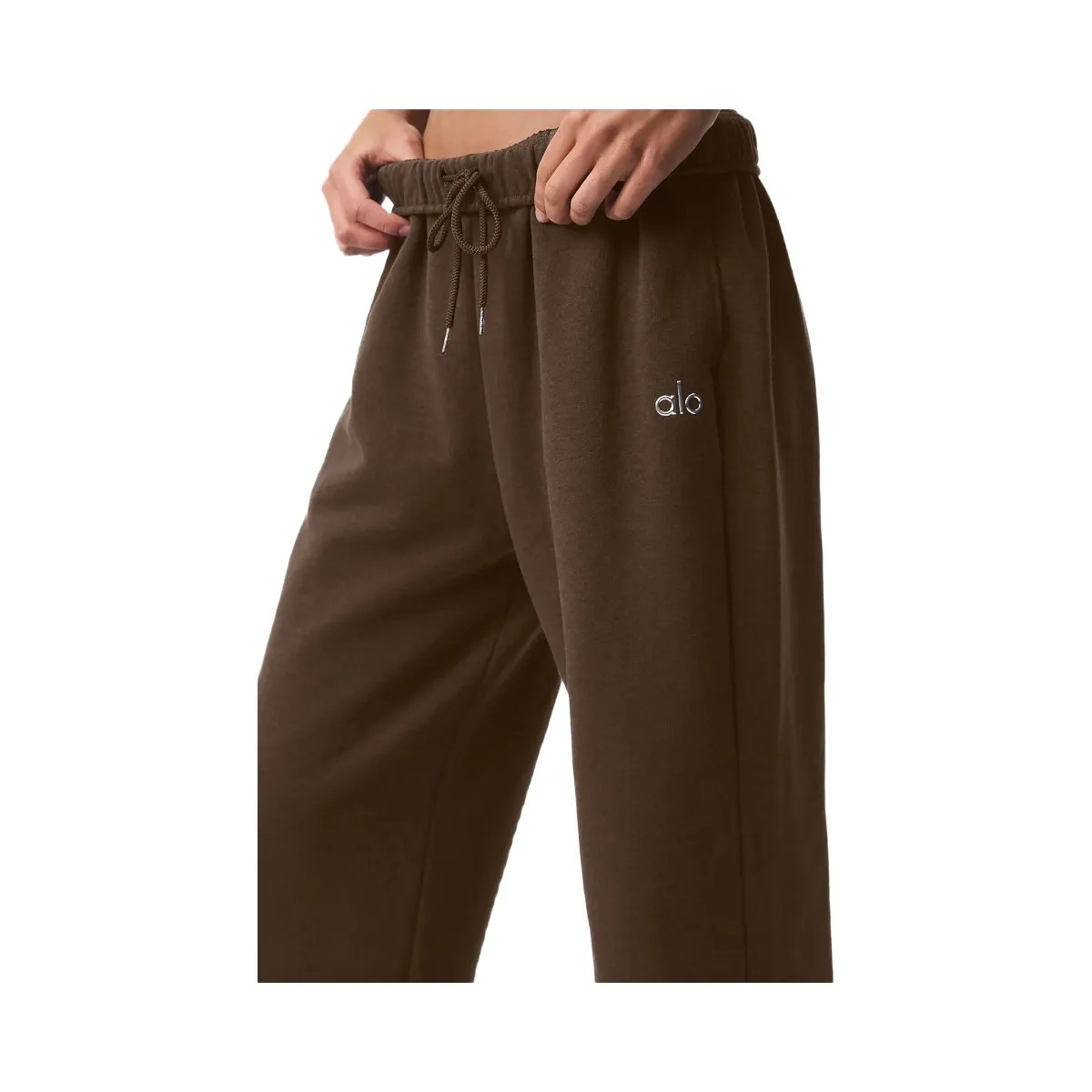 Alo Accolade Straight Leg Sweatpant - Espresso - HypeFly India View 3
