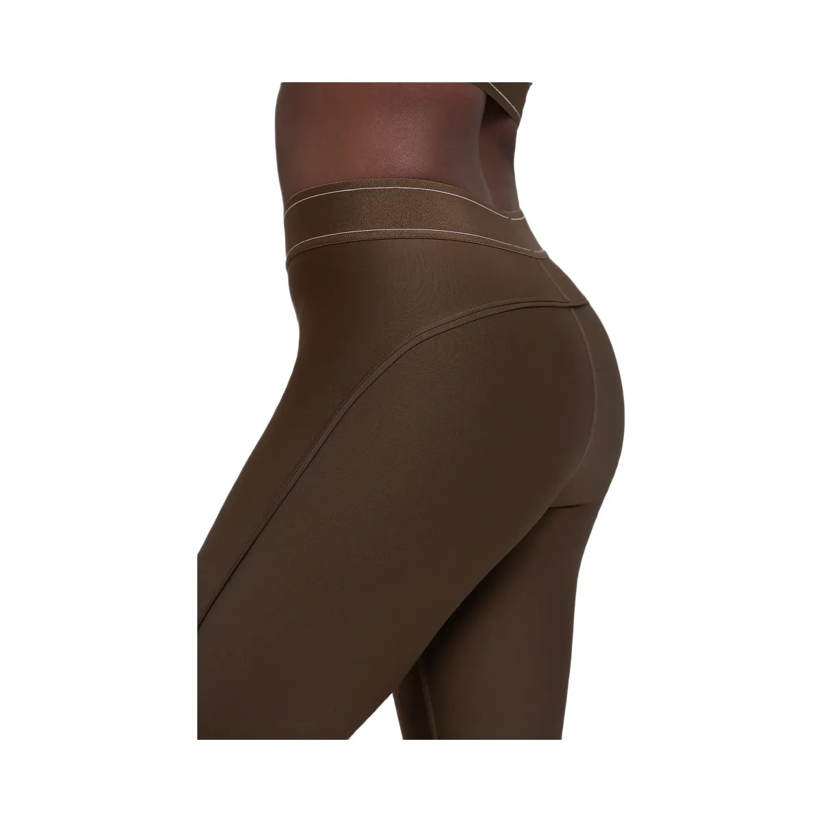 Alo Women's Airlift High-Waist Suit Up Legging - Espresso - HypeFly India View 4