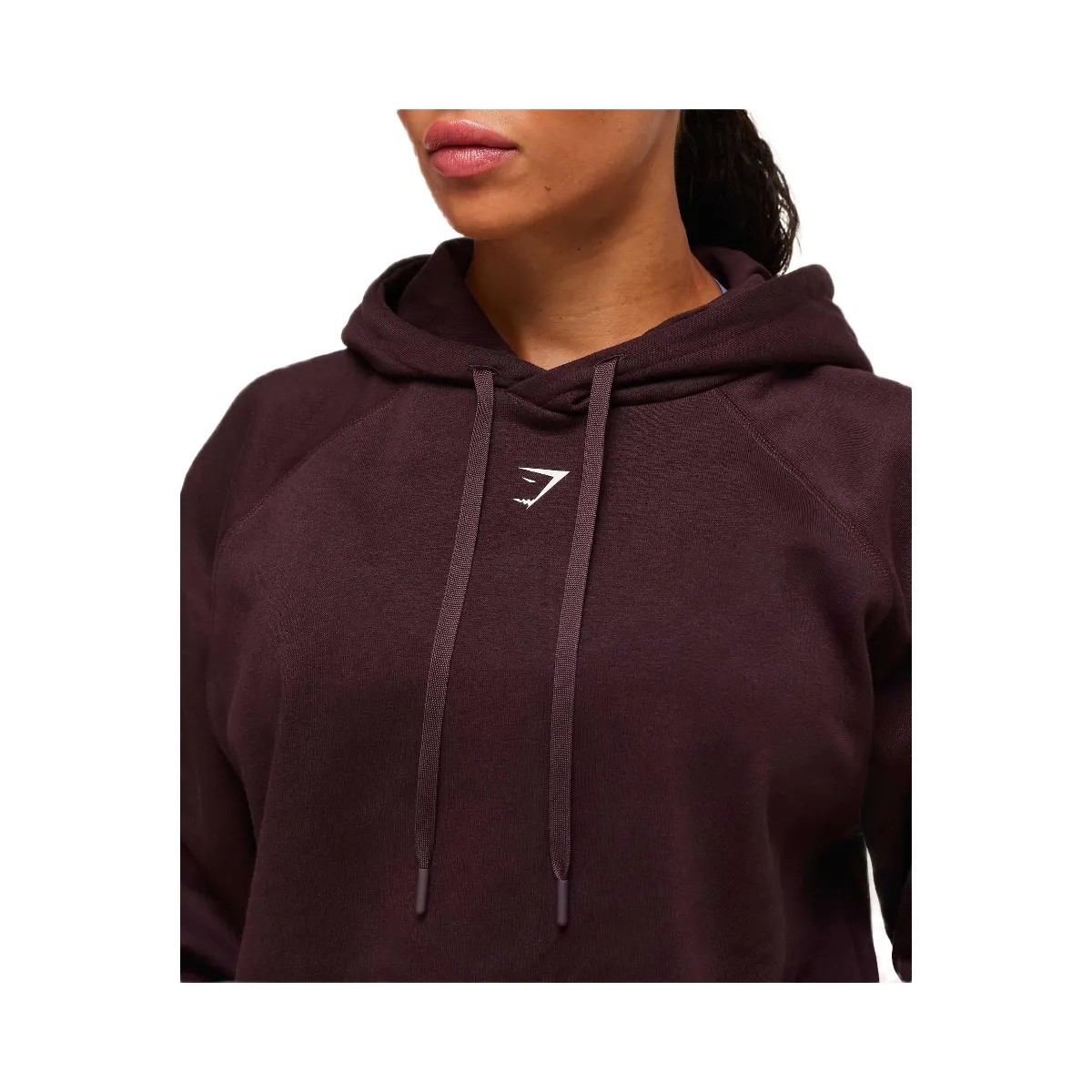 Gymshark Strength Department Oversized Hoodie - Cherry Purple - HypeFly India View 4