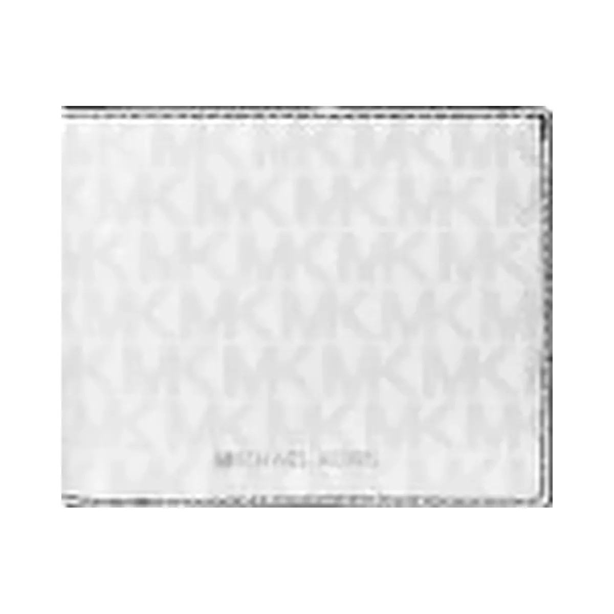 Michael Kors Cooper Logo Billfold Wallet With Passcase Bright Wht - HypeFly India View 1