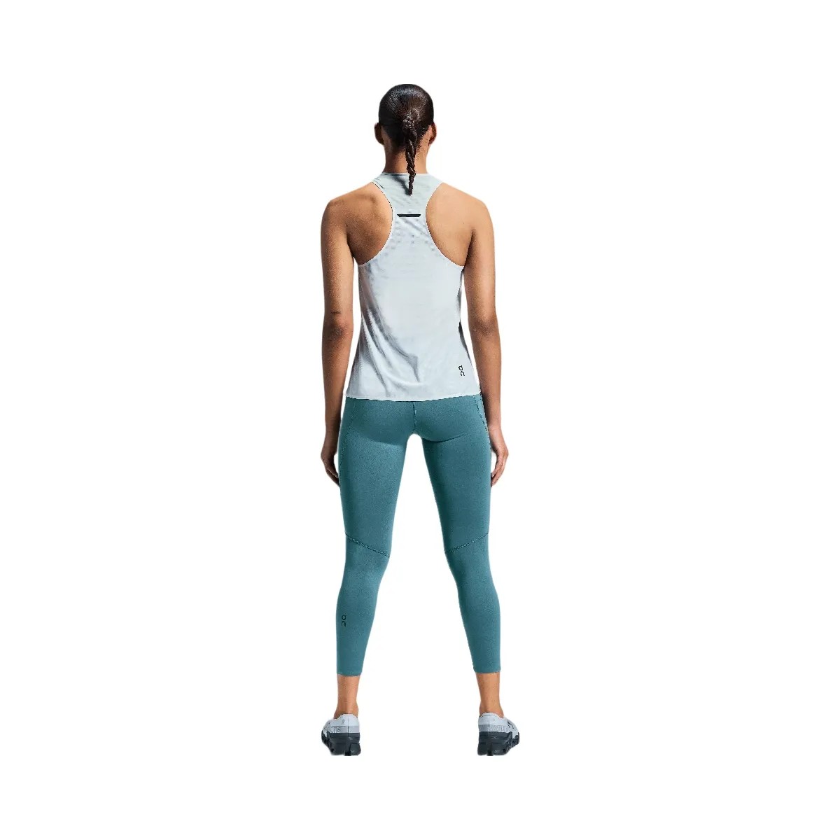 On Performance Tights 7/8 Storm - HypeFly India View 1