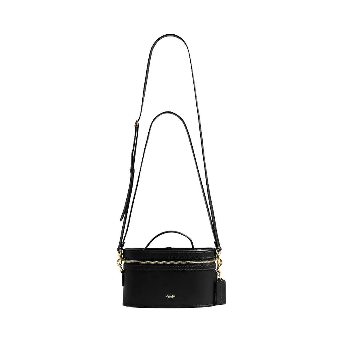 Coach Trail Bag Glovetan Leather-Brass-Black - HypeFly India View 4