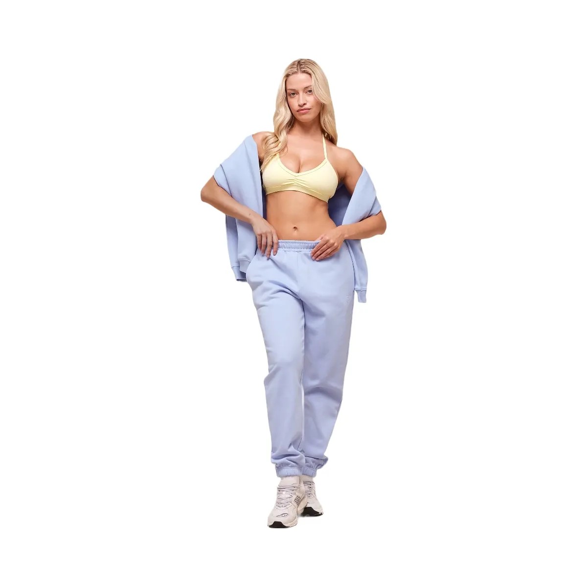 Gymshark Training Fleece Joggers - Peri Blue - HypeFly India View 5