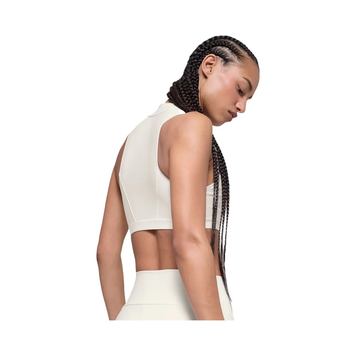 Alo Women's Airlift Mesh Infatuation Bra - Ivory - HypeFly India View 3