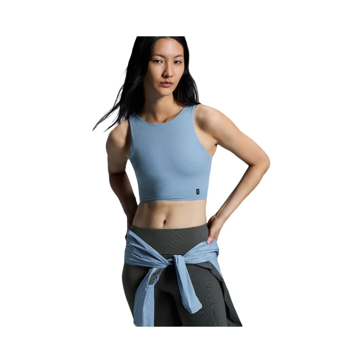 On Core 2-In-1 Crop Chambray - HypeFly India View 3