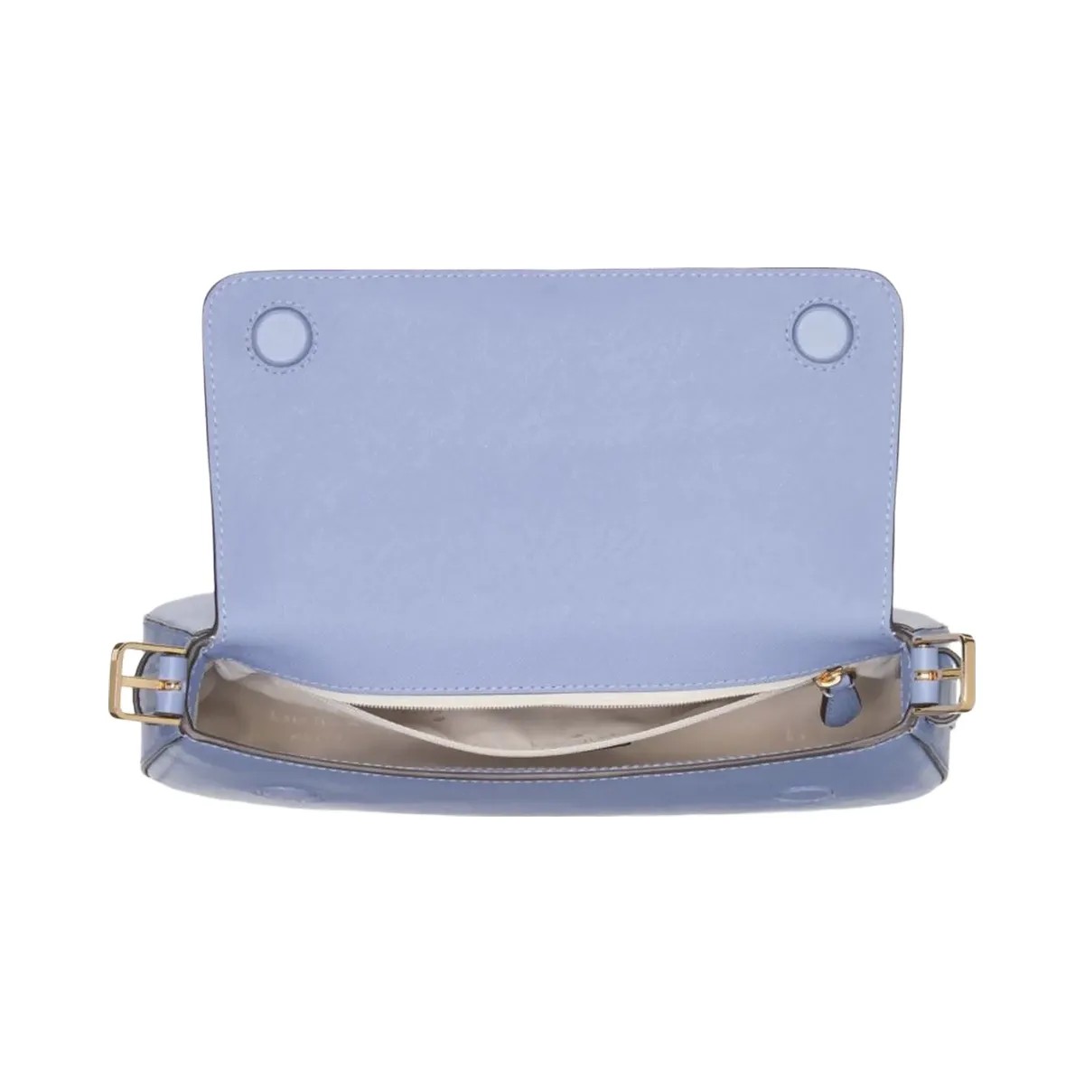 Kate Spade Madison Saffiano Leather Small Flap Shoulder Bag Frosted Blueberry - HypeFly India View 4