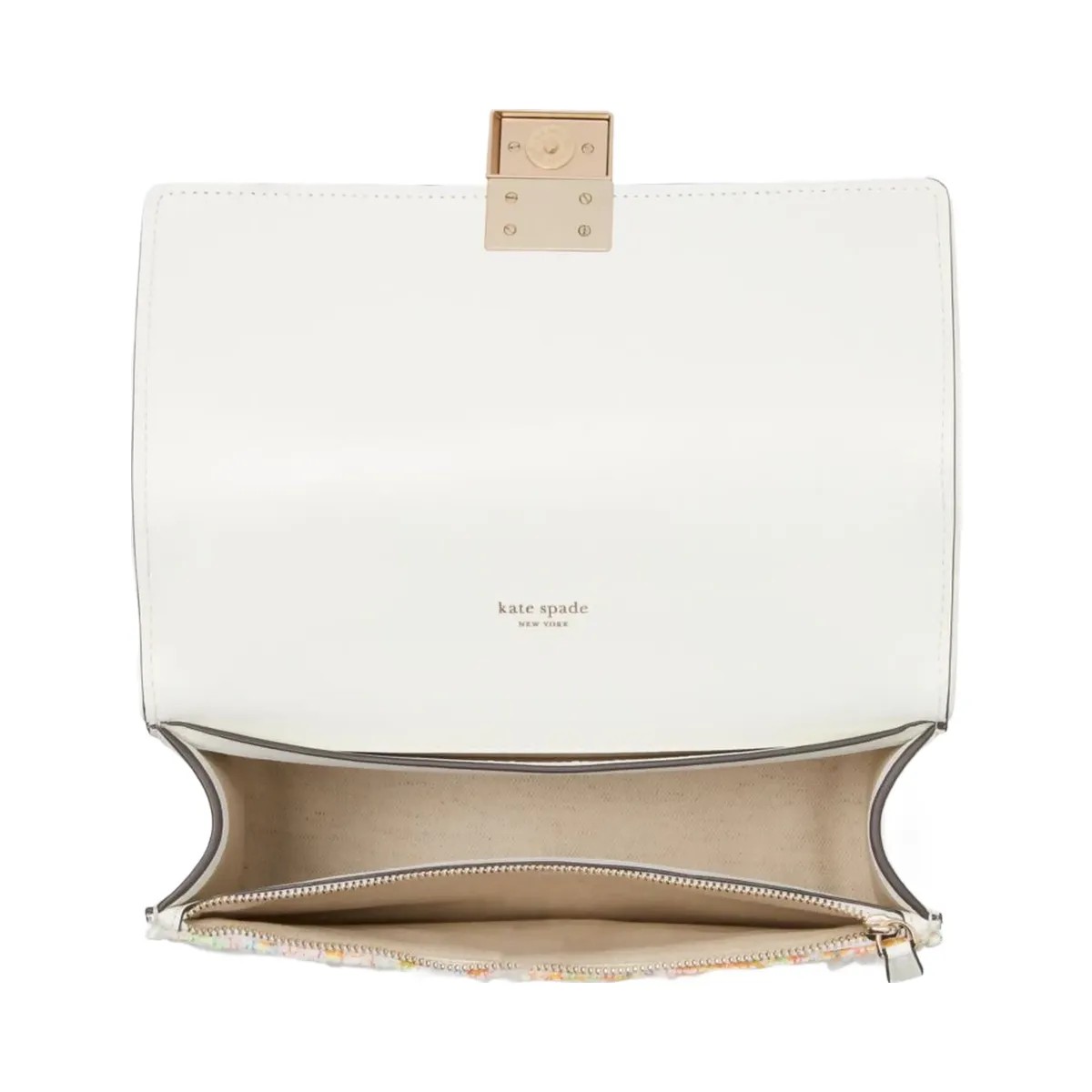 Kate Spade Deco Tweed Chain Shoulder Bag Multi - HypeFly India View 4