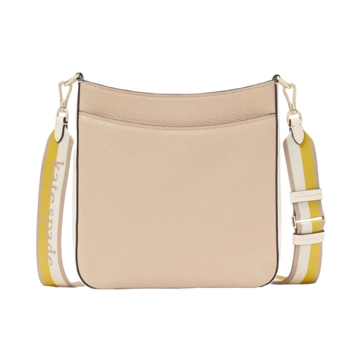 Kate Spade HUDSON messenger crossbody bag  Timeless Taupe Multi - HypeFly India View 5