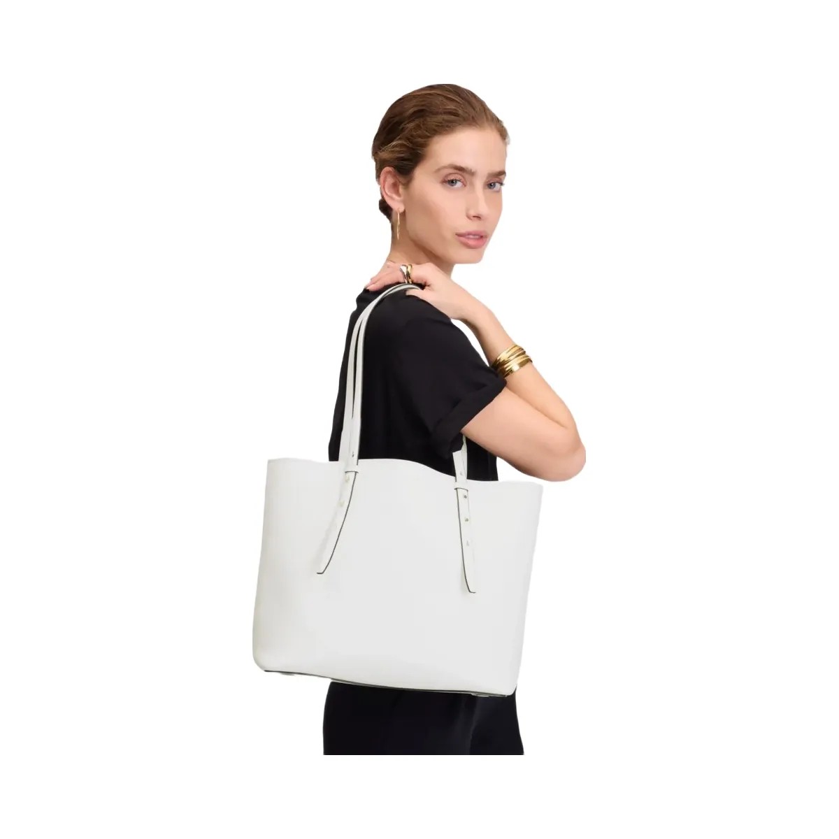 Kate Spade Do It All Large Tote True White - HypeFly India View 5