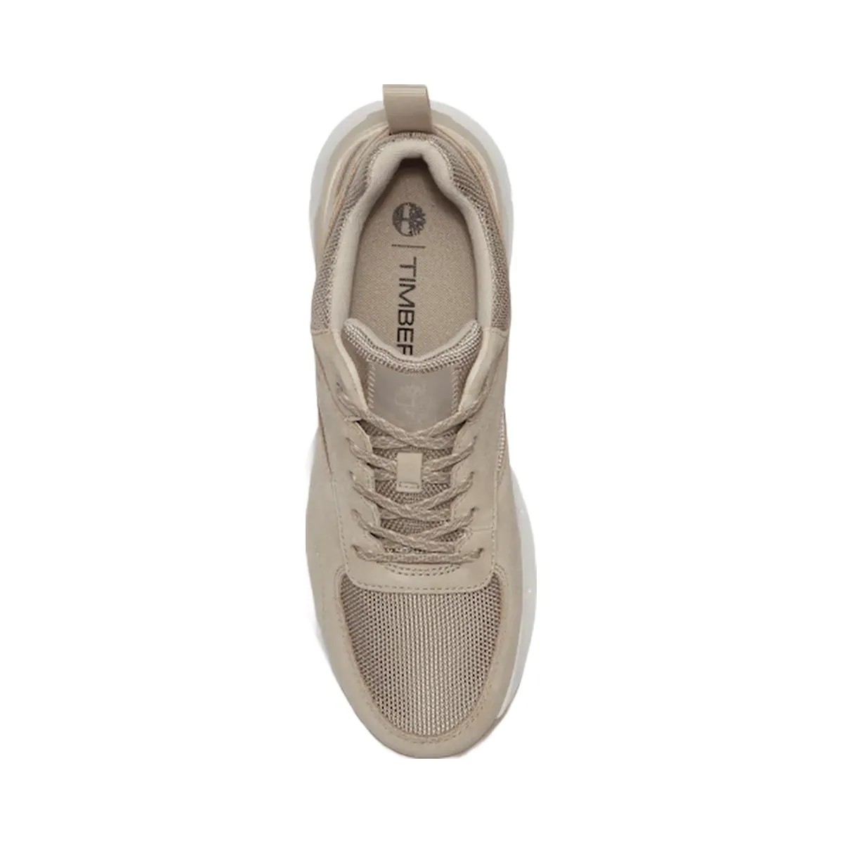 Timberland Voyager Park Low Lace-Up Sneaker Light Taupe Mesh Men'S - HypeFly India View 3