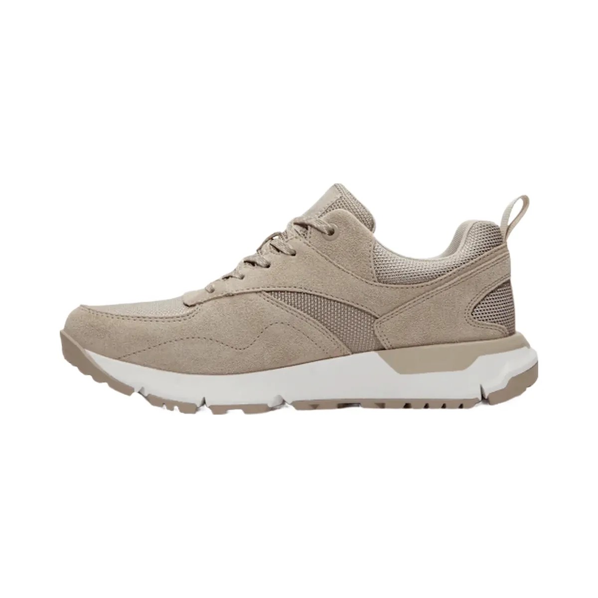 Timberland Voyager Park Low Lace-Up Sneaker Light Taupe Mesh Men'S - HypeFly India View 5
