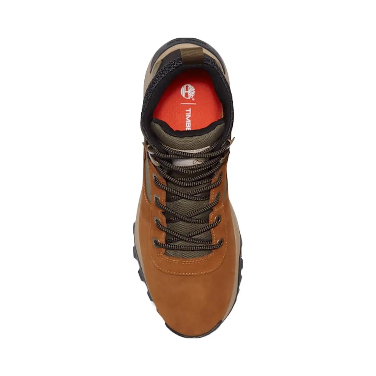 Timberland Mt Maddsen Peak Mid Waterproof Hiking Boot Medium Brown Suede Men'S - HypeFly India View 2
