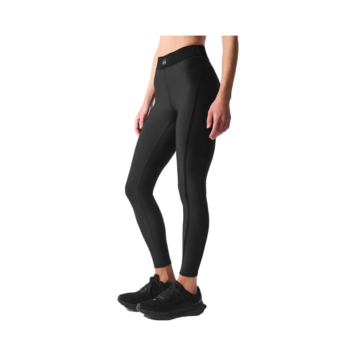 Alo Women's Airlift High-Waist 7/8 Line Up Legging - Black - HypeFly India View 1