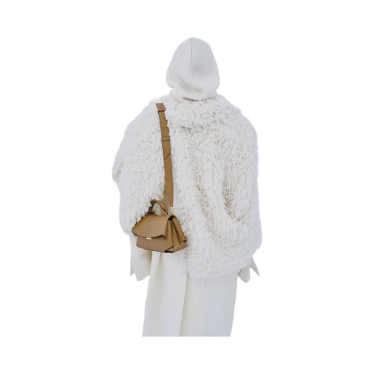 Polene Mokki Mini Textured Ocher - HypeFly India View 4