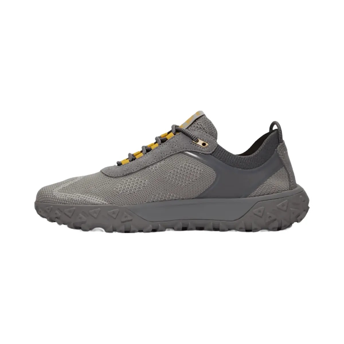 Timberland Greenstride Motion 6 Low Lace-Up Hiking Boot Medium Grey Mesh Men'S - HypeFly India View 5
