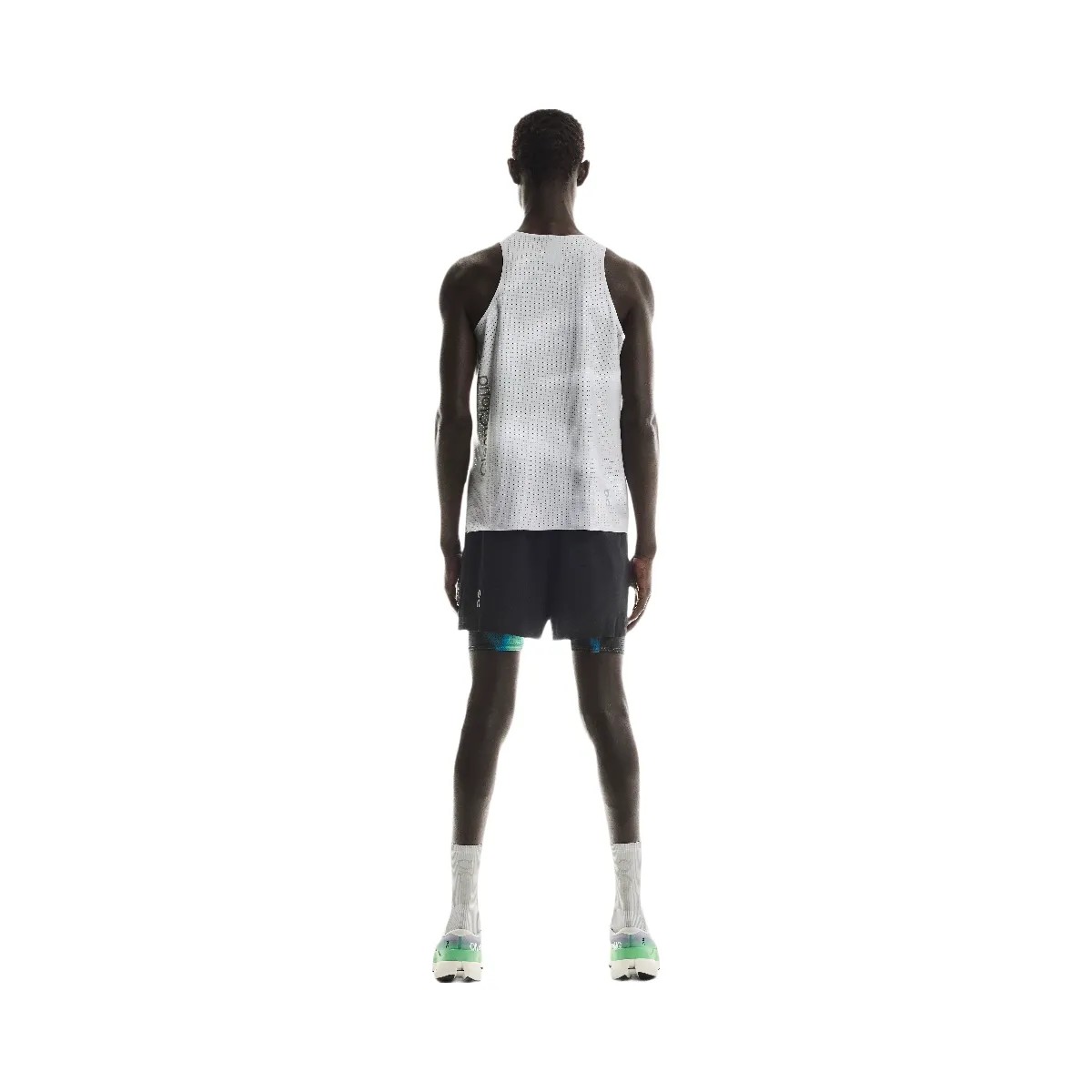 On Pace Tank Glacier | White - HypeFly India View 4