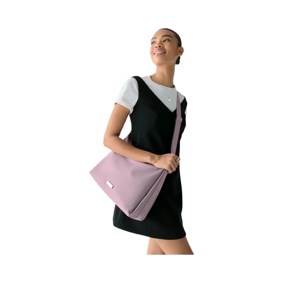 Kate Spade Carter Nylon Large Convertible Crossbody Lavender Smoke - HypeFly India View 3