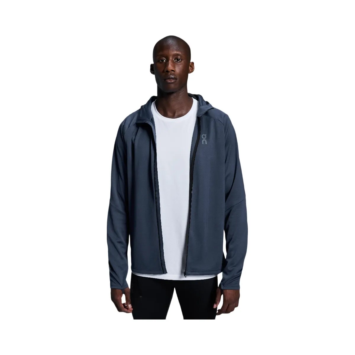 On Climate Zip Hoodie Midnight - HypeFly India View 4