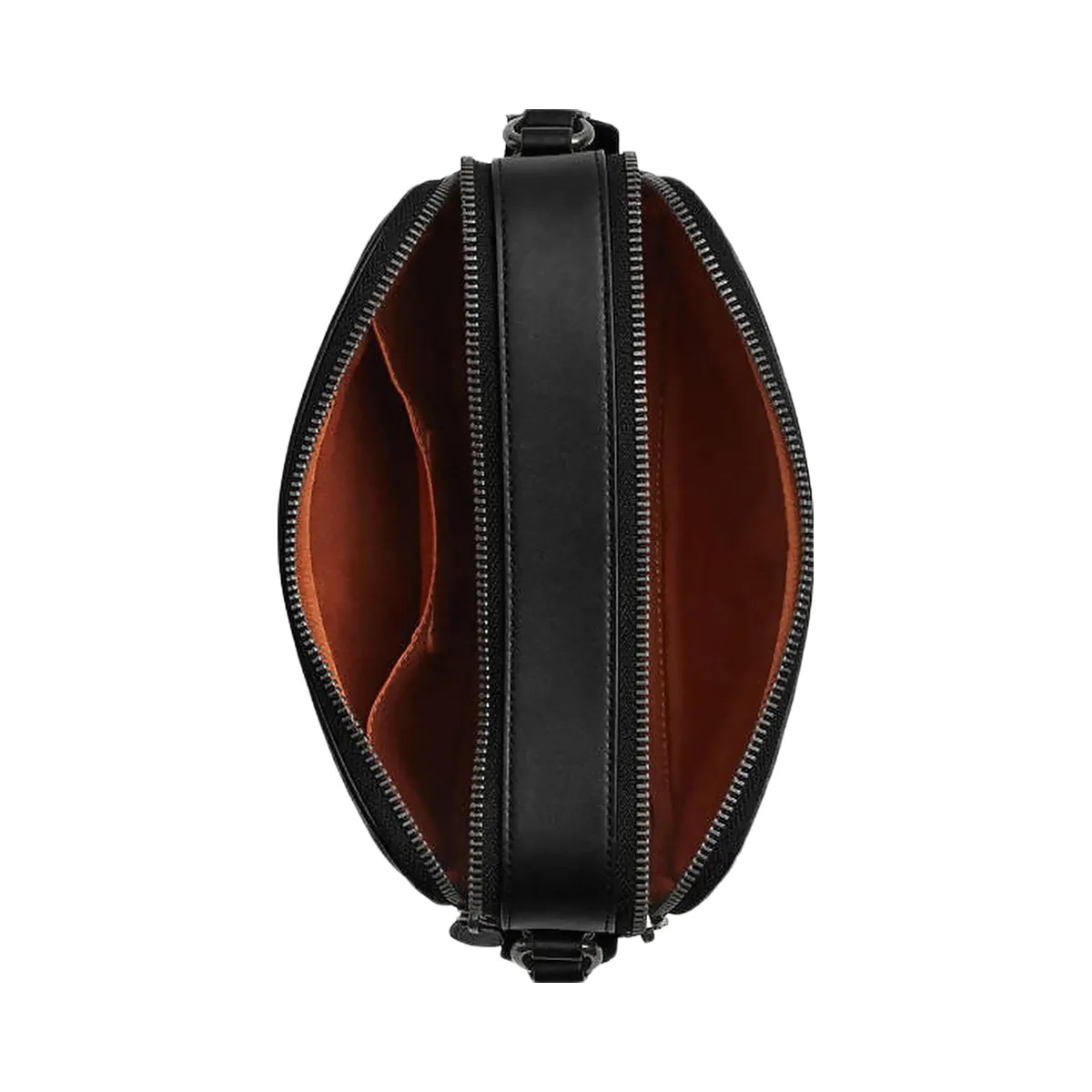 Coach Graham Crossbody Bag In Signature Canvas Signature Canvas-Qb-Tan-Black - HypeFly India View 4