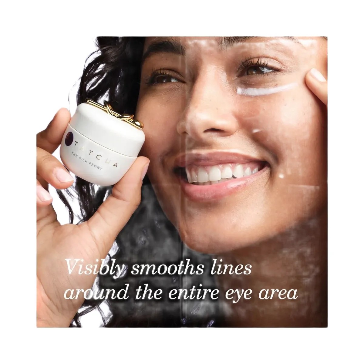 TATCHA The Silk Peony Line-Smoothing Eye Cream - HypeFly India View 3