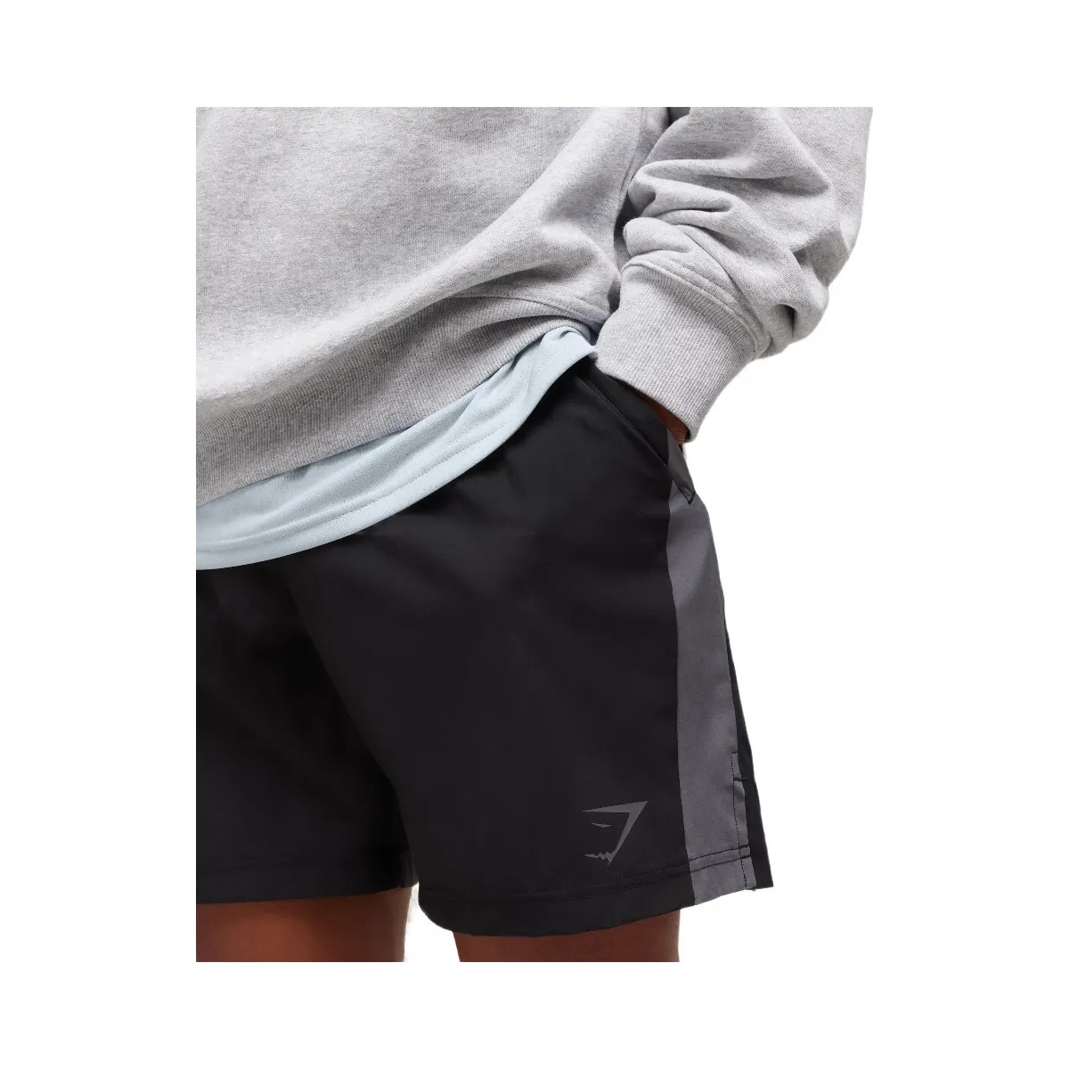 Gymshark Sport  7" Shorts - Black - HypeFly India View 5
