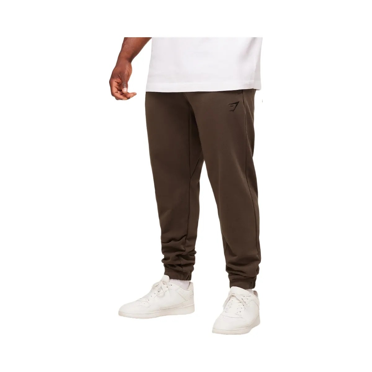 Gymshark Essential Oversized Joggers - Archive Brown - HypeFly India View 4