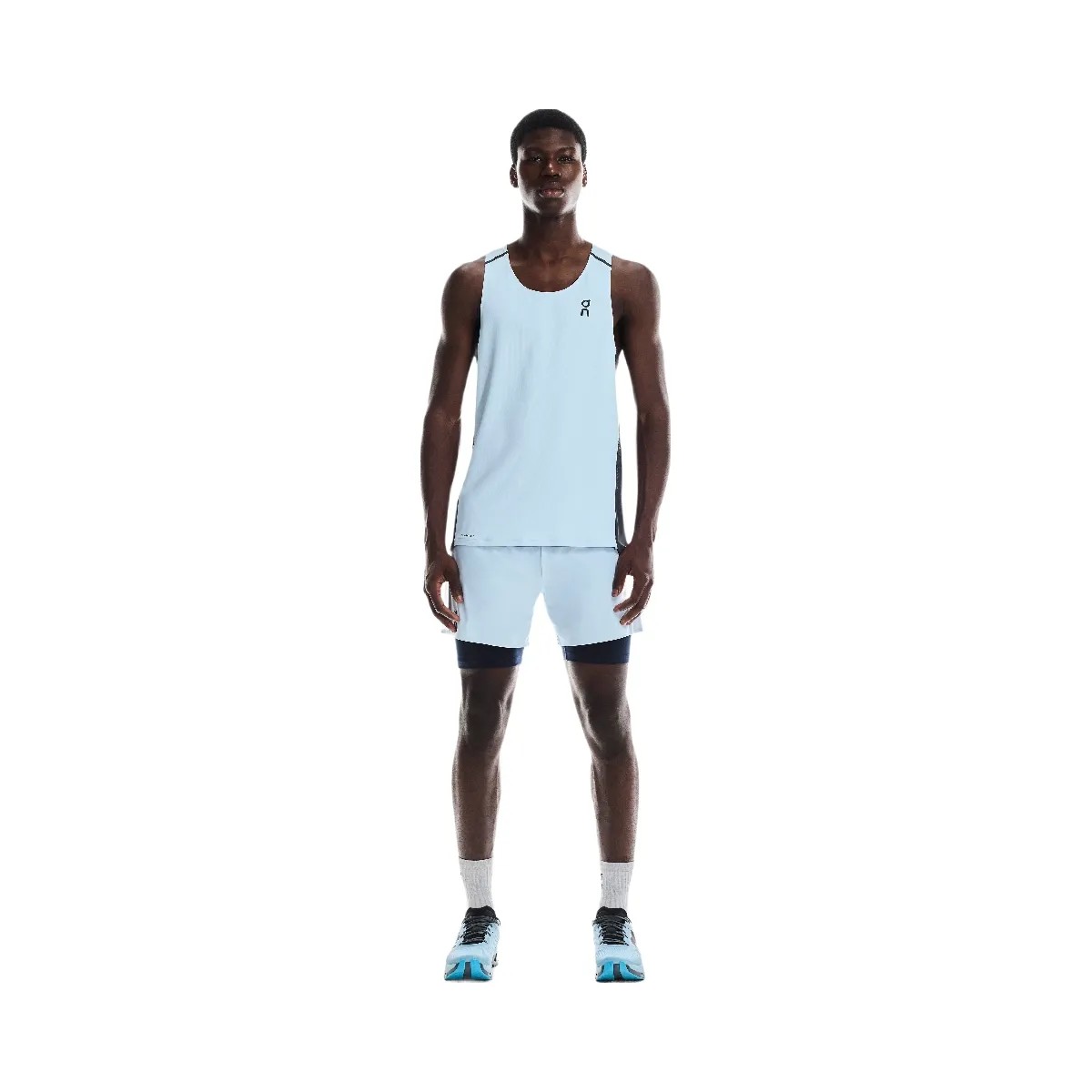 On Performance Tank Arctic | Eclipse - HypeFly India View 5