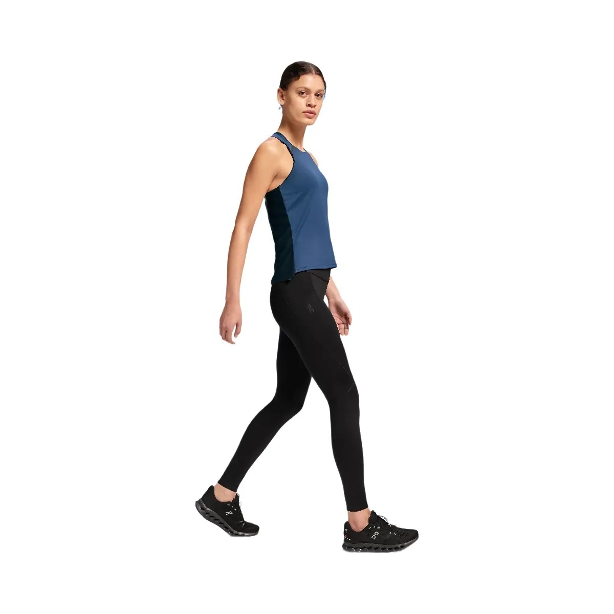 On Performance Tank Denim | Navy  - HypeFly India View 2