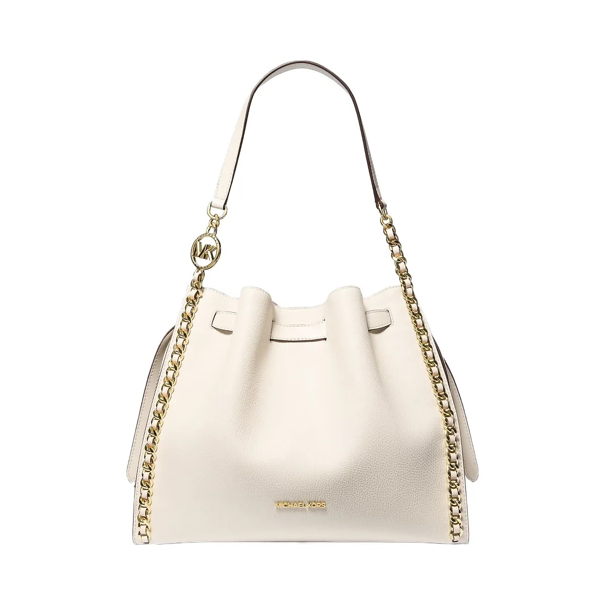 Michael Kors Mina Large Chain Shoulder Bag Lt Cream - HypeFly India View 1