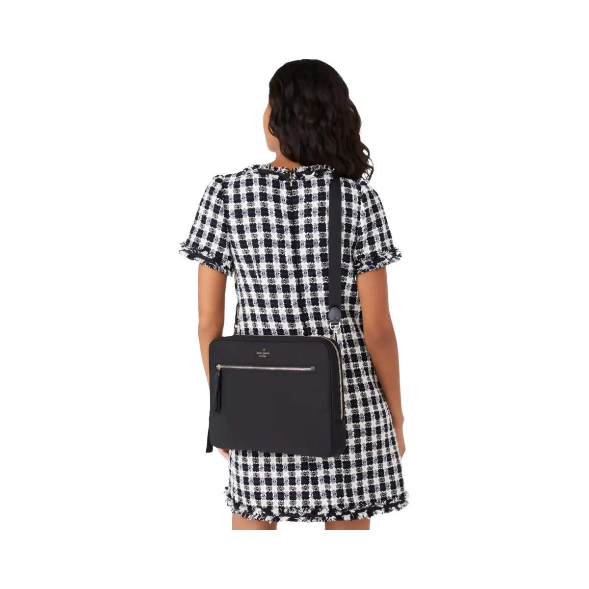 Kate Spade Chelsea Laptop Sleeve With Strap Black - HypeFly India View 2